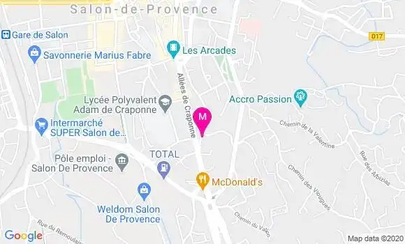Localisation Dr Anne Colonna