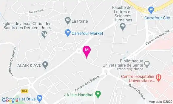 Localisation Dr Barbara Pascal