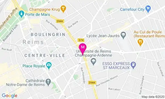 Localisation Dr Didier Mayeux