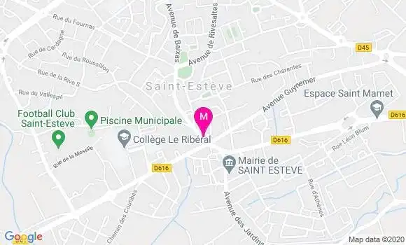 Localisation Dr Jean François Baissas