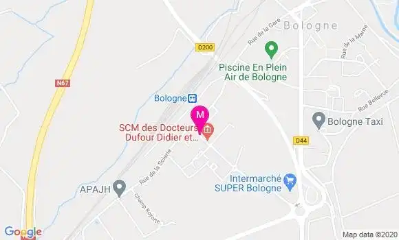 Localisation Dr Anne Marie Didierjean