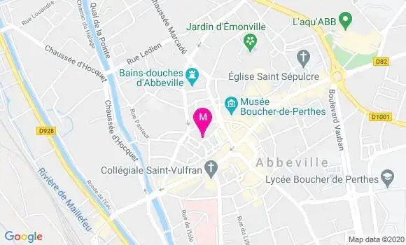 Localisation Dr Anne Sophie Trancart