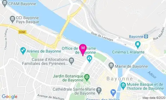 Localisation Dr Nathalie Pachebat