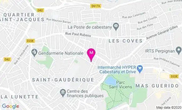 Localisation Dr Colette Gaudenz
