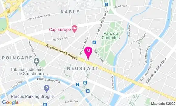 Localisation Dr Jean Nicolas Ruch