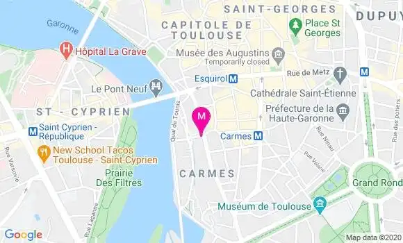 Localisation Dr Michel Bousseyroux