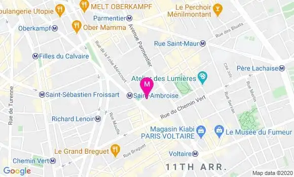 Localisation Dr Florent Cosseron