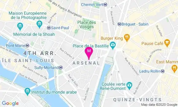 Localisation Dr Sylvain Brajer