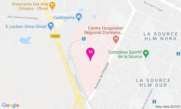 Localisation Dr Pascal Potier