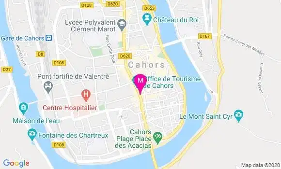 Localisation Dr Marie Christine Declercq