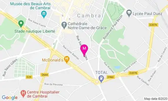 Localisation Dr Vincent Dapvril