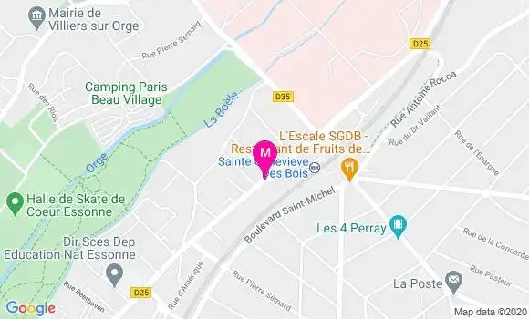 Localisation Dr Jean Louis Poignonec