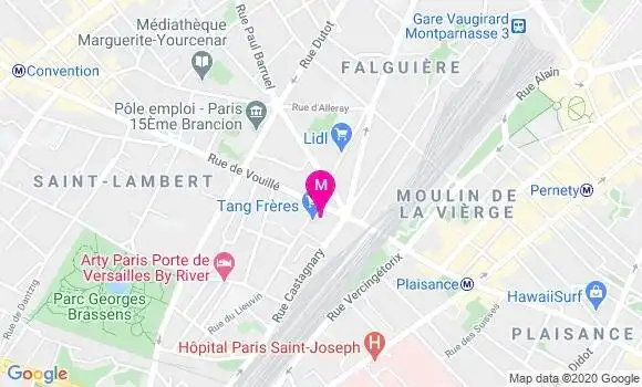 Localisation Dr Marie Pierre Lang