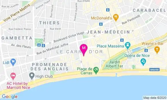 Localisation Dr Jean Michel Benattar