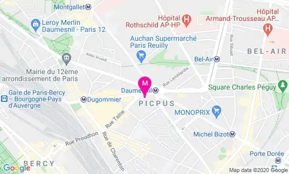 Localisation Dr Pascal Thierry