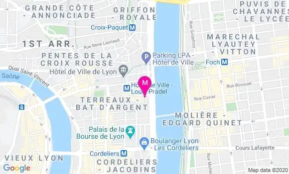 Localisation Dr Bertrand Pujol