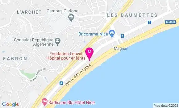 Localisation Dr Florence Blazeix