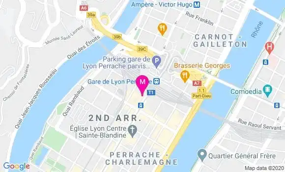 Localisation Dr Nicolas Franck