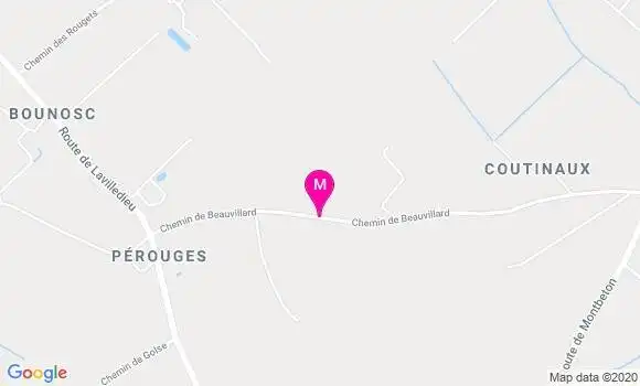 Localisation Dr Jean Pierre Bonjour