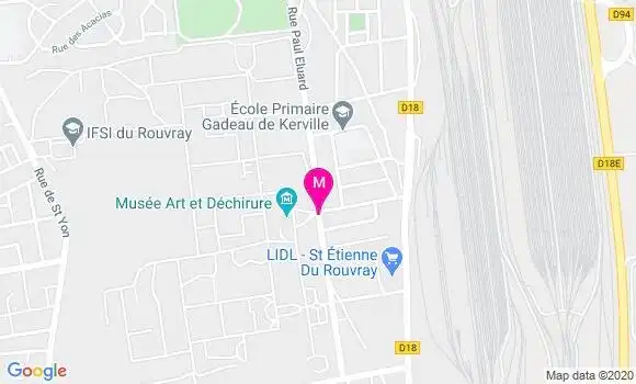 Localisation Dr Philippe Preterre