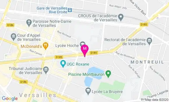Localisation Dr Manuel Aubert