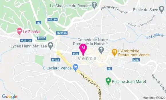Localisation Dr Camille Boussacre