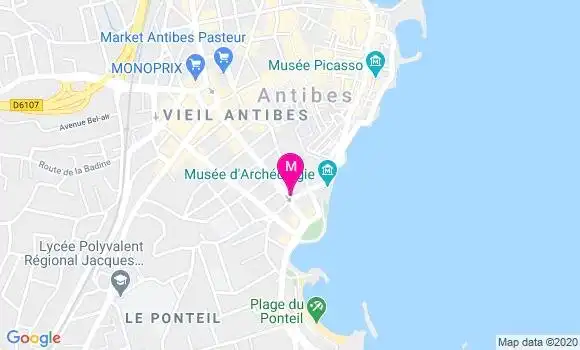 Localisation Dr Charles Lame