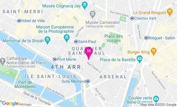 Localisation Dr Wilfried Morice