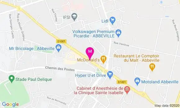 Localisation Dr Jean Christophe Prevost