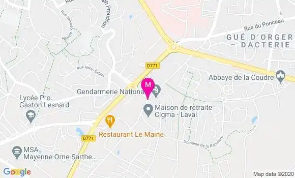 Localisation Dr Philippe Cormier