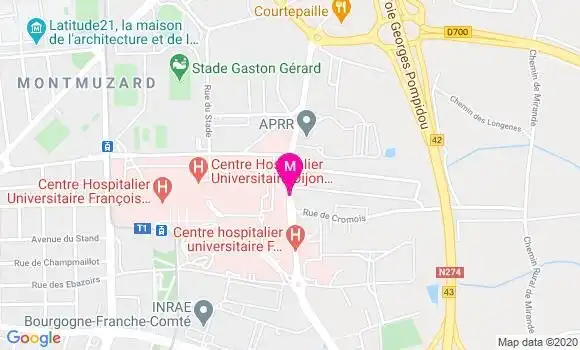 Localisation Dr Jean Paul Marnier