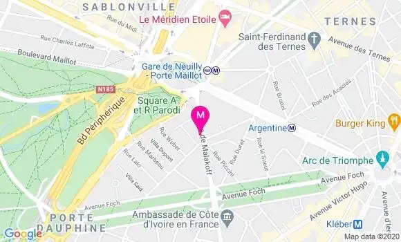 Localisation Dr Camille Salahshour