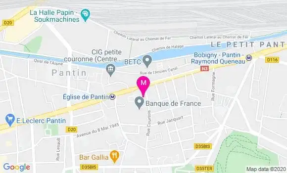 Localisation Dr Didier Benhamou