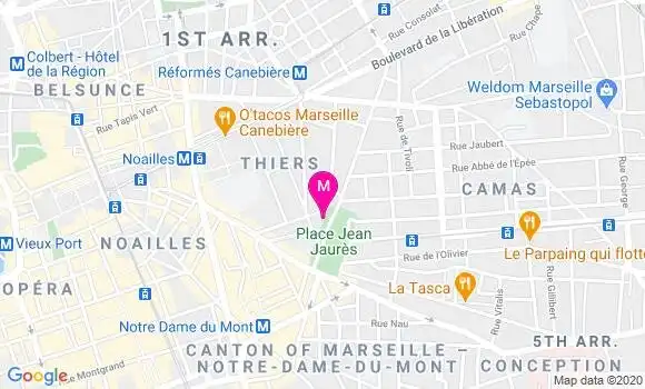 Localisation Dr Jean Marc Moustier