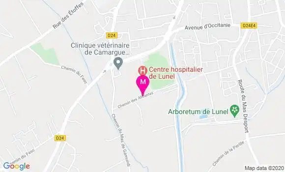 Localisation Dr Claude Dray