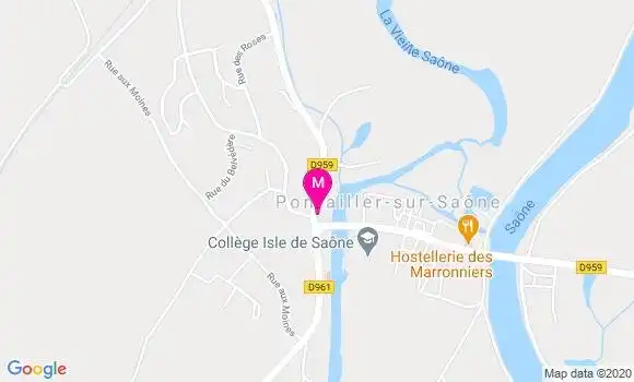 Localisation Dr Eric Copie