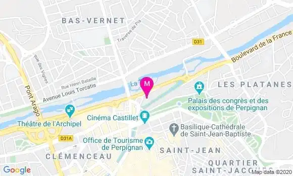 Localisation Dr Guillaume Sattler