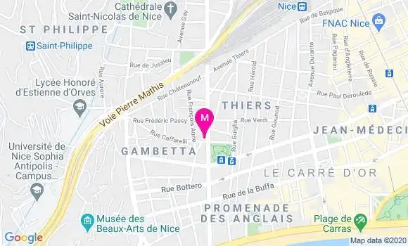 Localisation Dr Brice Jhowry