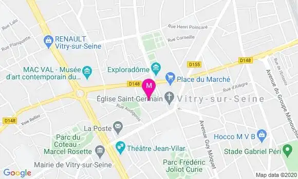 Localisation Dr Thierry Morell