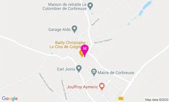 Localisation Dr Antoine Brossaud
