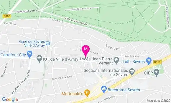 Localisation Dr Chantal Renard
