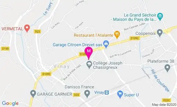 Localisation Dr Denis Barjhoux
