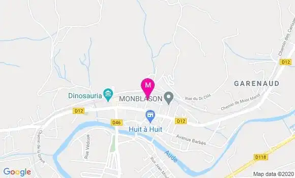 Localisation Dr Catherine Baille