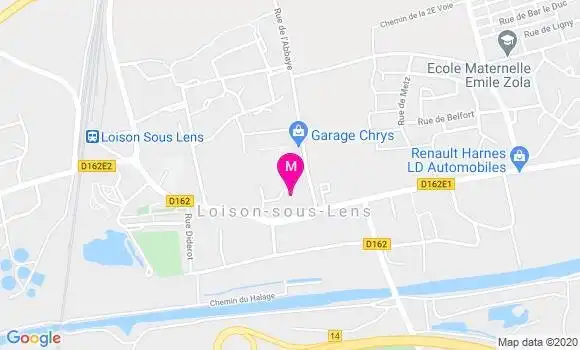 Localisation Dr Jean Marc Dezitter