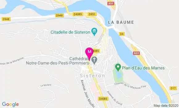 Localisation Dr Jean Bruno Meric