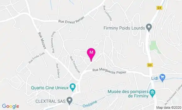 Localisation Dr Marie Christine Badel