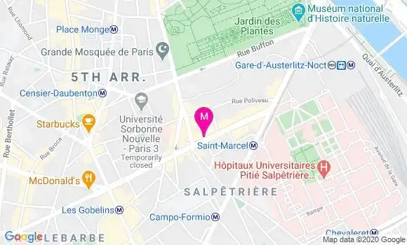 Localisation Dr Laurent Uzan