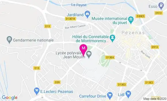 Localisation Dr Jérôme Croibier