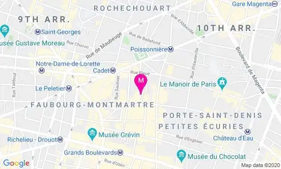 Localisation Dr Bertrand Etienne