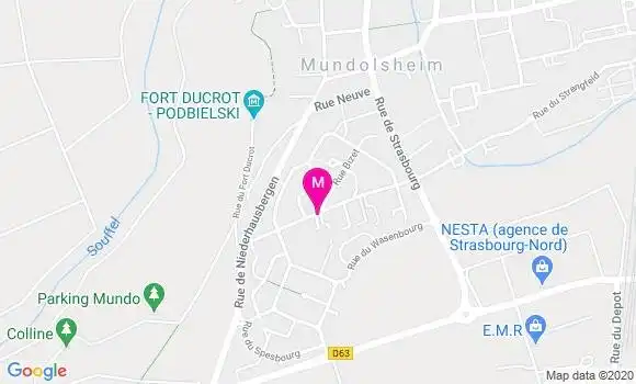 Localisation Dr Jean Louis Wurtz